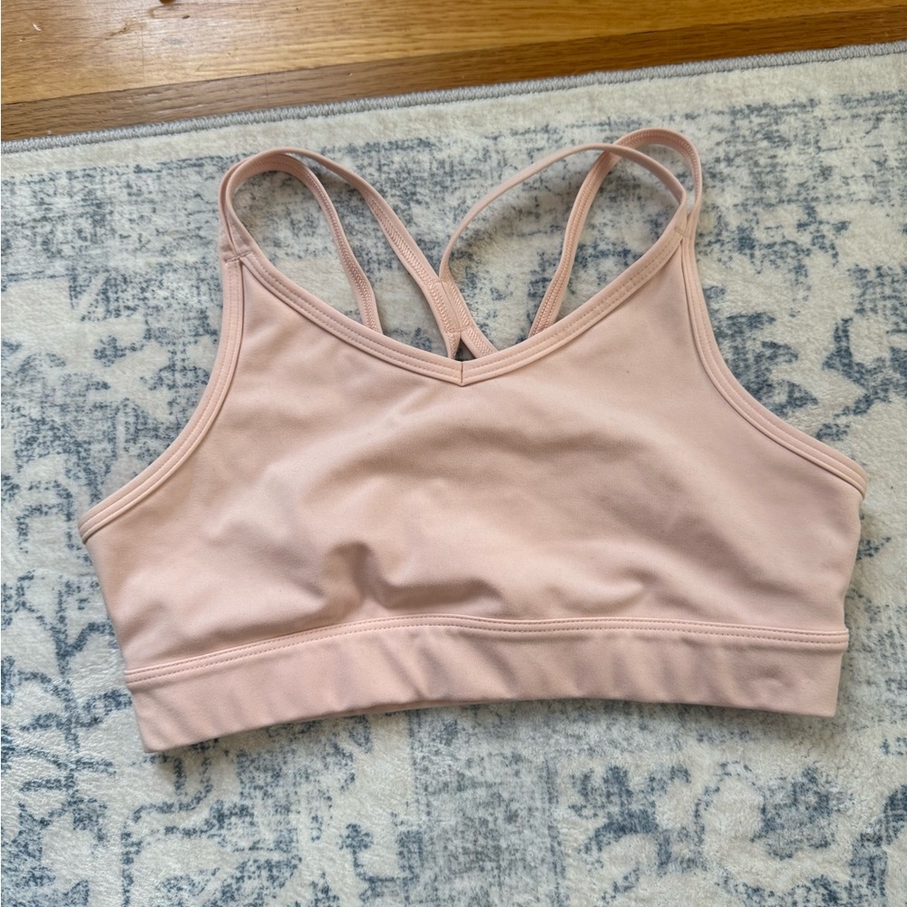 Target Blush Strappy Sports Bra